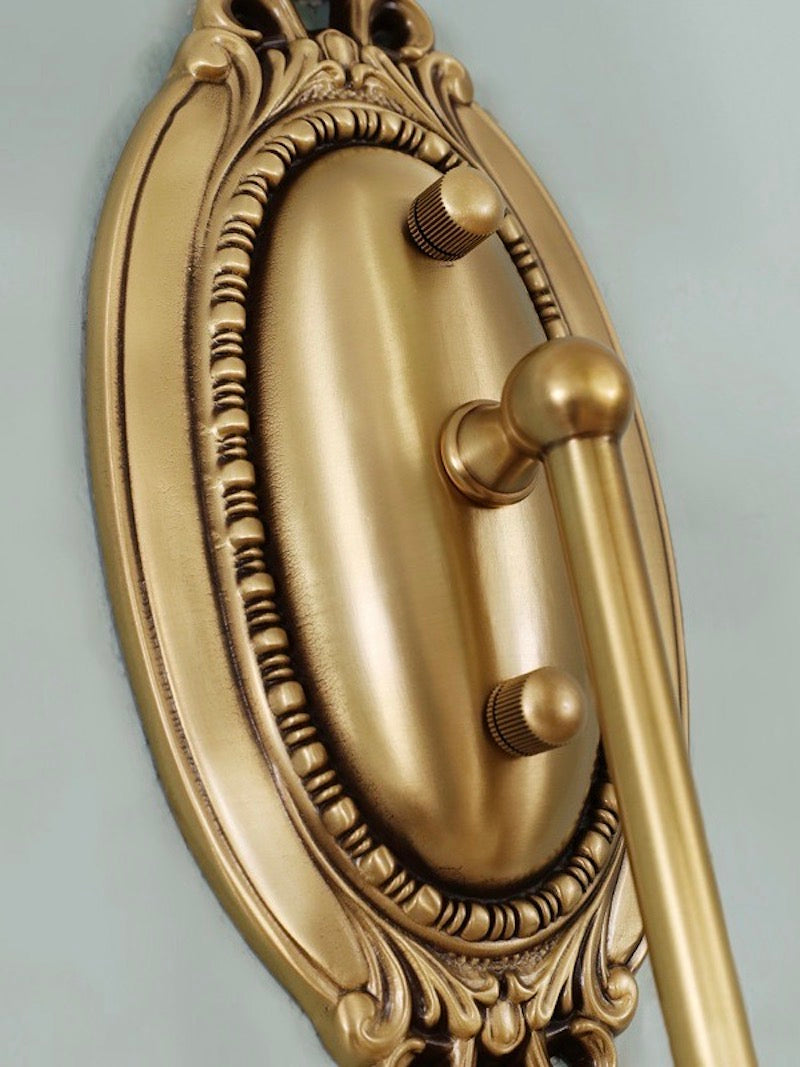 Rowan Classic Fabric Shade Sconce – Ceramic Wall Light for Hallway or Bedroom | Souliia