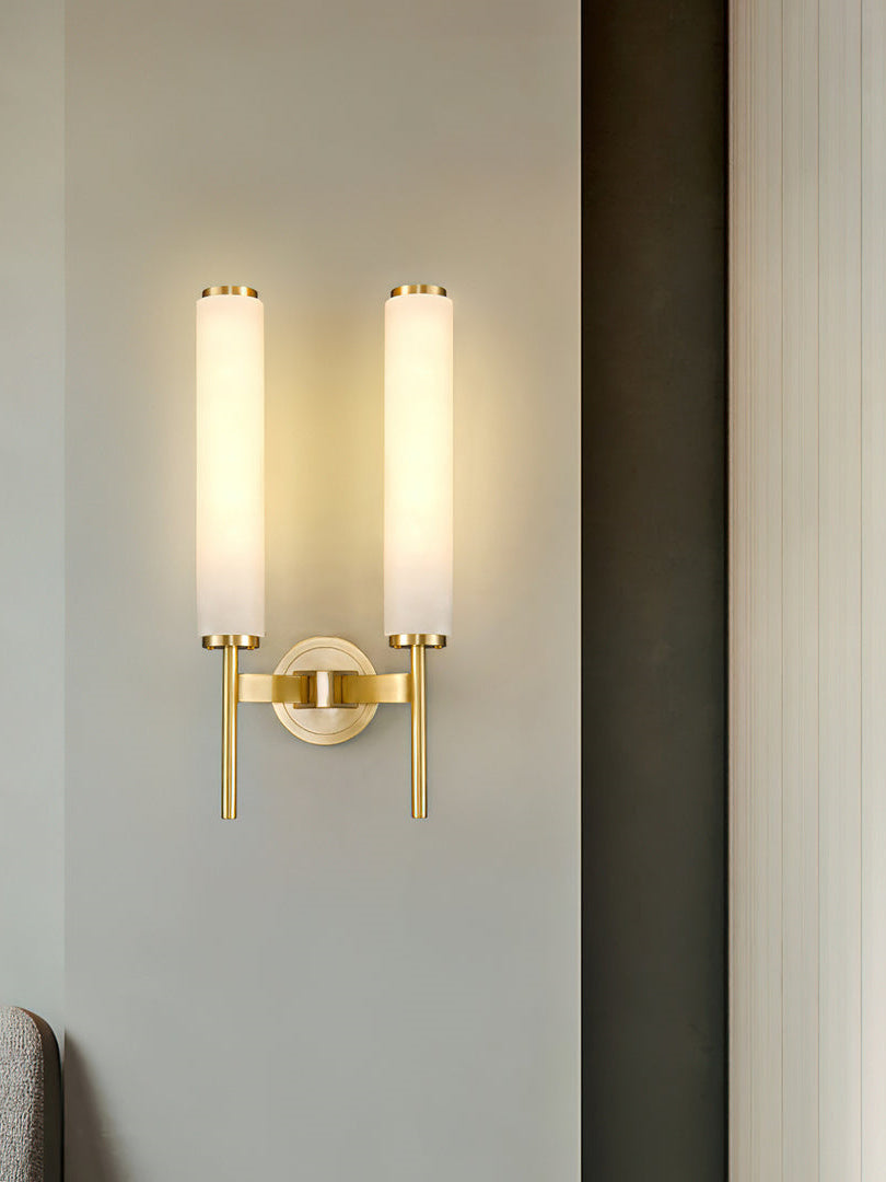 Scandinavian Minimalist Marble Wall Sconce | Souliia