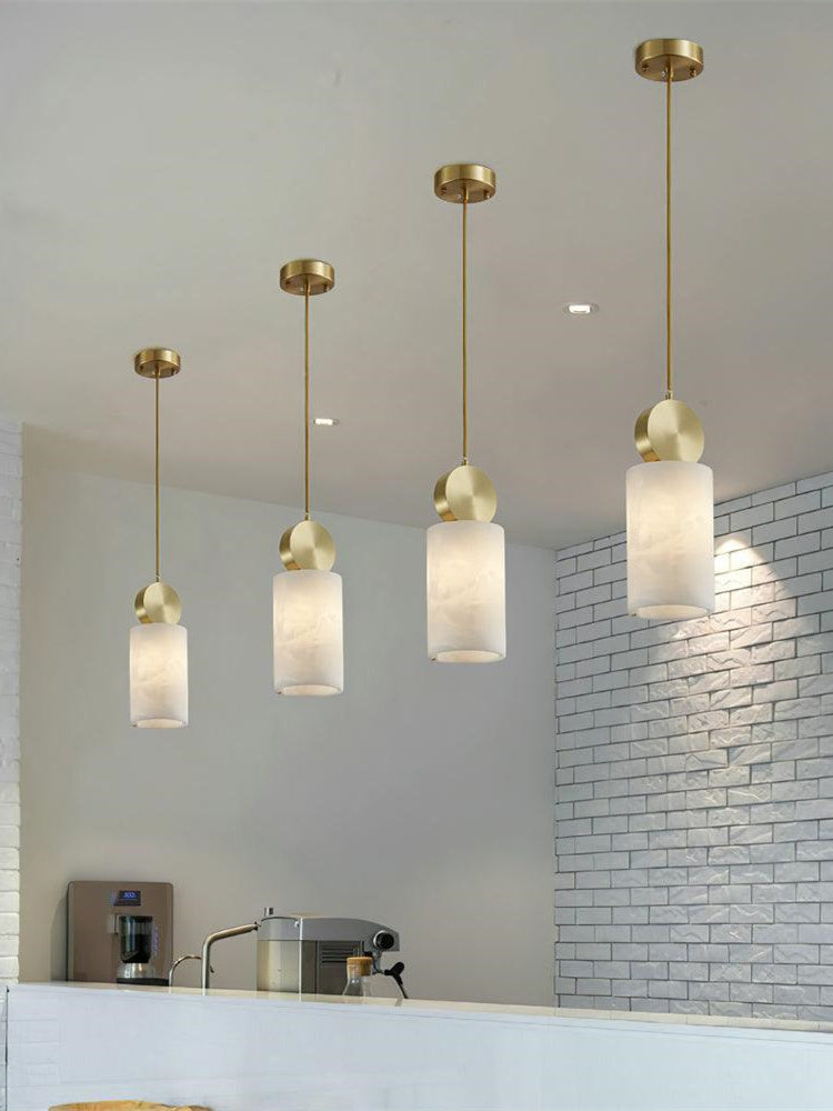 Scandinavian Creative Marble Pendant Light For Bedroom | Souliia