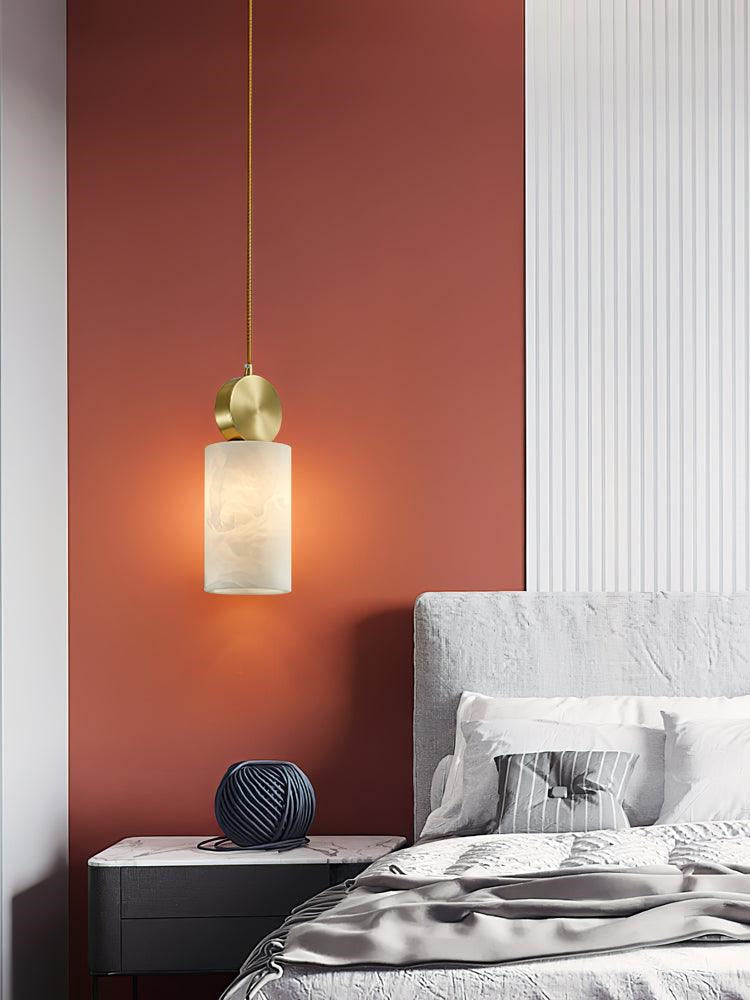 Scandinavian Creative Marble Pendant Light For Bedroom | Souliia