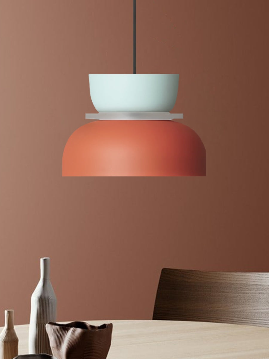 Macaron Acryl Bunte Schalenform Pendelleuchte | Souliia