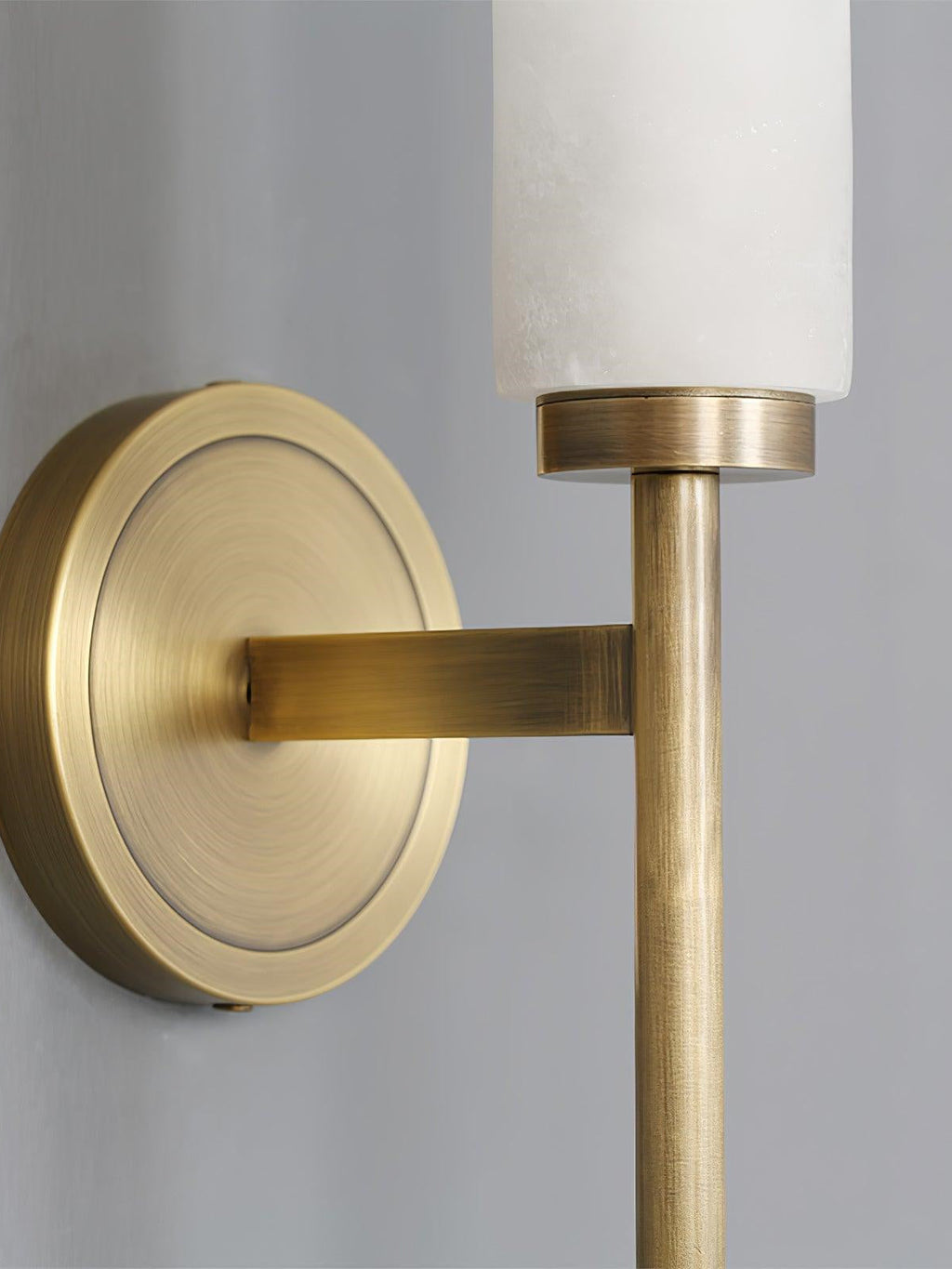 Scandinavian Minimalist Marble Wall Sconce | Souliia
