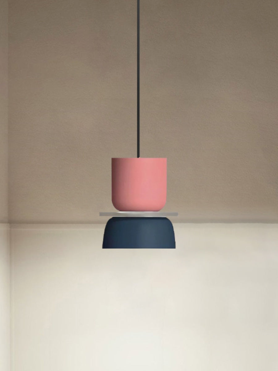 Macaron Acryl Bunte Schalenform Pendelleuchte | Souliia