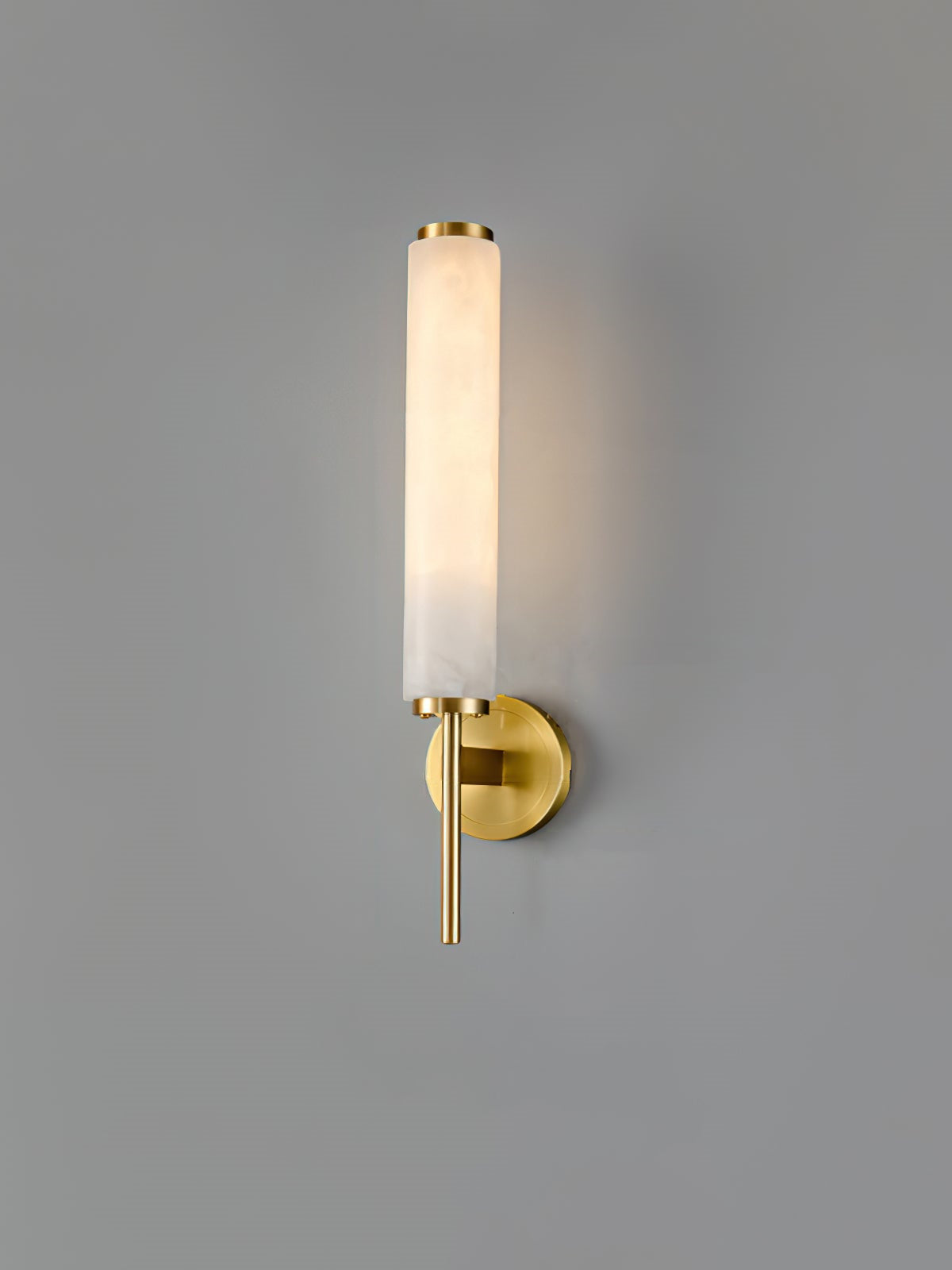 Scandinavian Minimalist Marble Wall Sconce | Souliia
