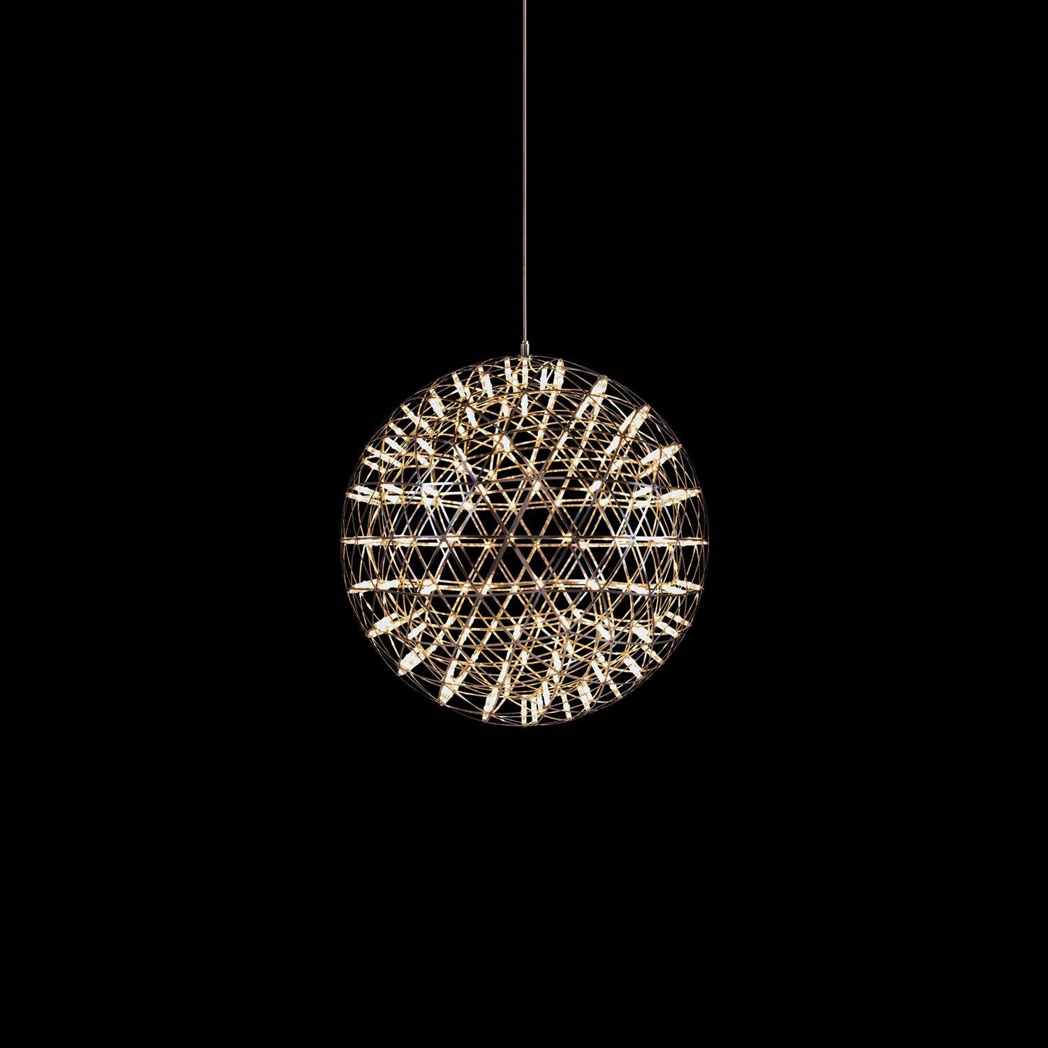Silver Spark Ball Pendant Light | Souliia