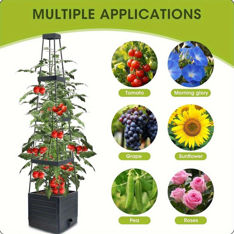 VertiBloom Tower — Transform Your Space into a Lush, Sky-High Garden Oasis - Souliia