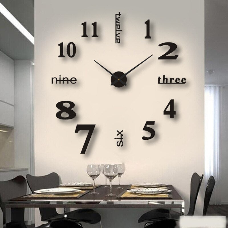 ArtisticTick - Statement Wall Clock