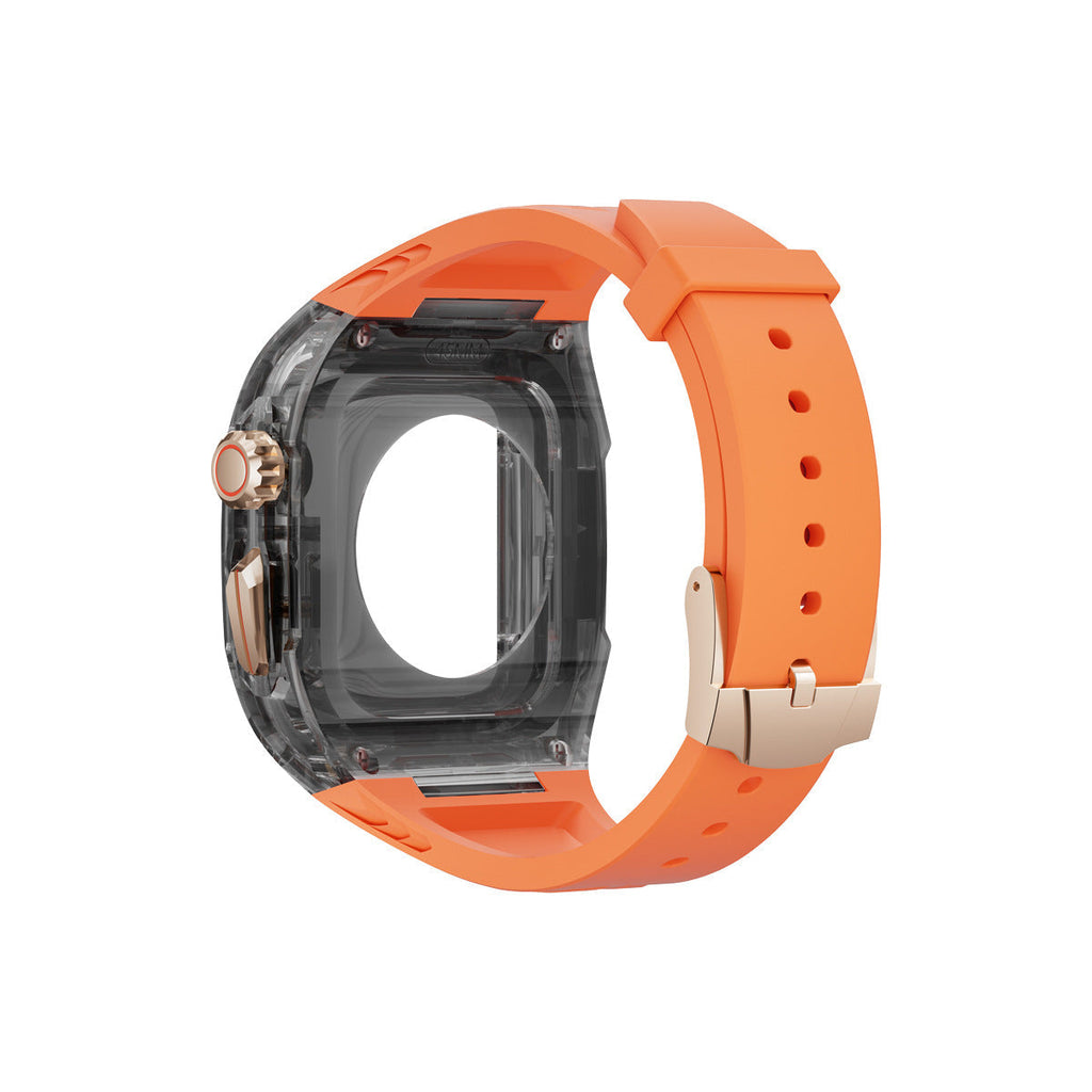 IceNova Polycarbonate Silicone Case — Apple Watch Series Shell and Strap Cover
