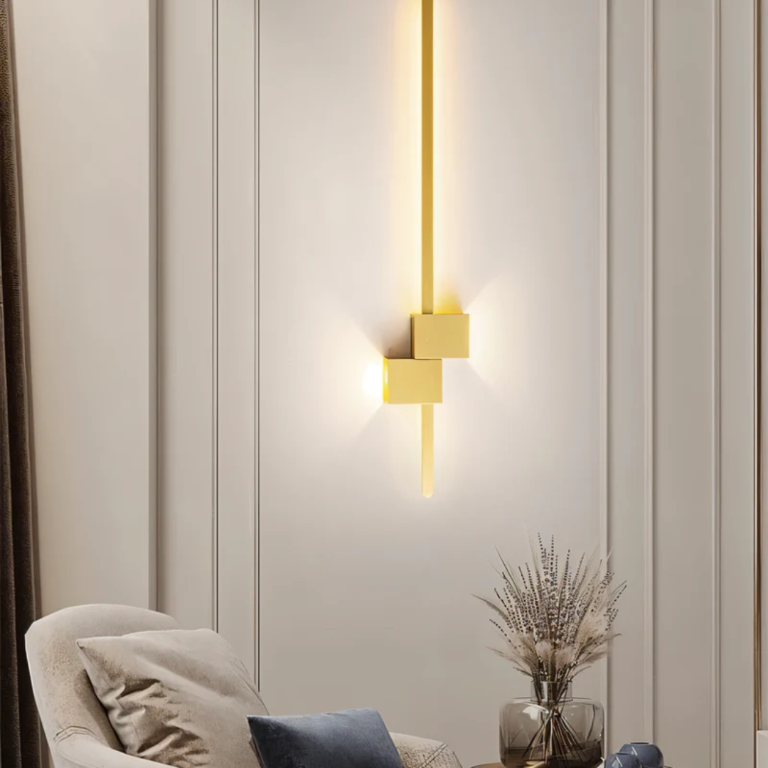 LumiNova Minimalist LED Wall Light — Clean Contemporary Silhouette