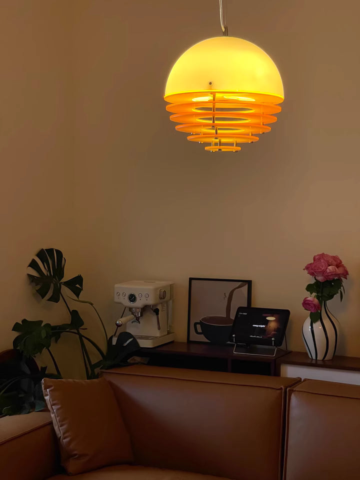 Sunset Pendelleuchte – Emotionale Stimmungsleuchte im Bauhaus-Design - AFTERGLOW S1 | Souliia
