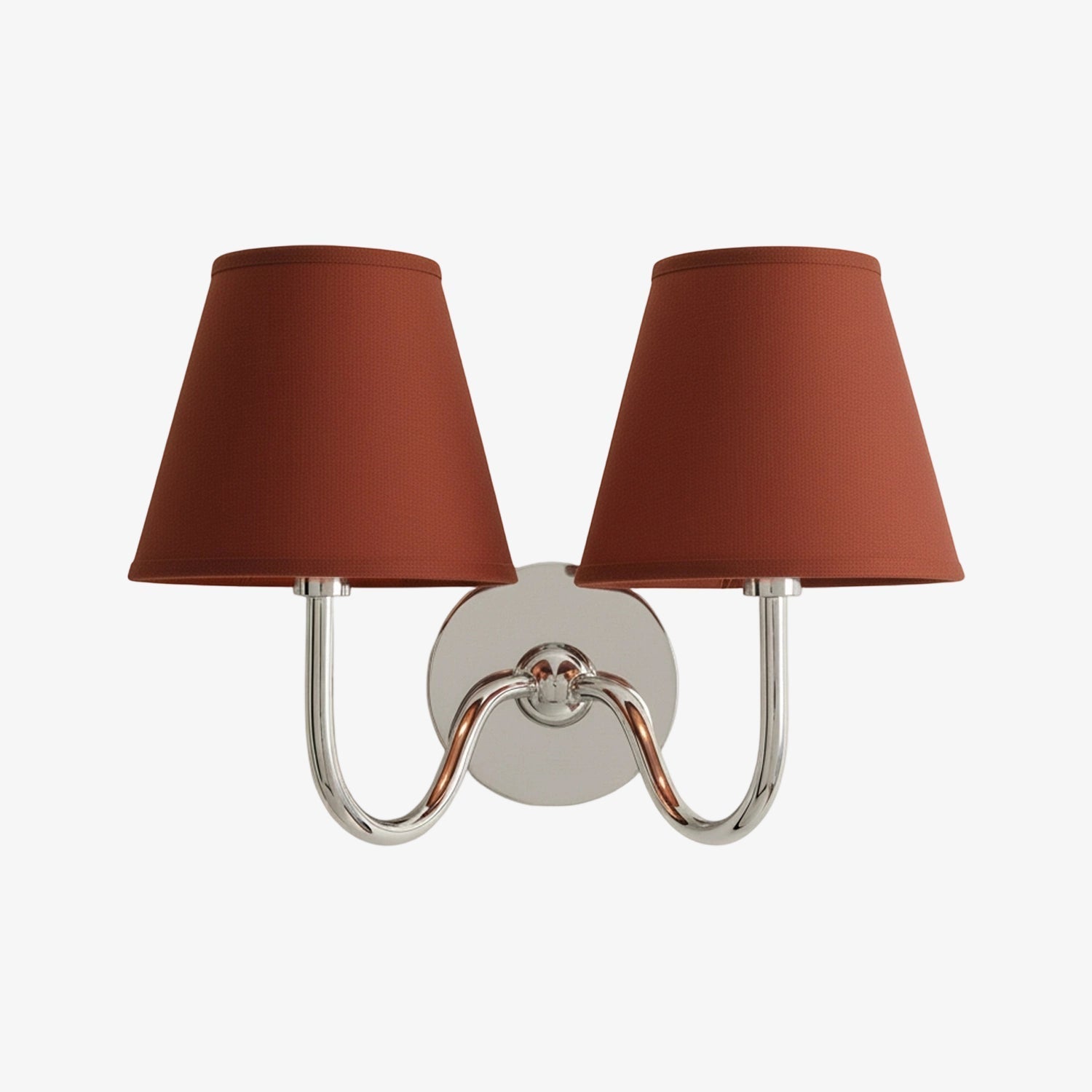 Luvora Fabric Shade Wall Sconce with Drum Shade - Classic Pleated Sconce Light | Souliia