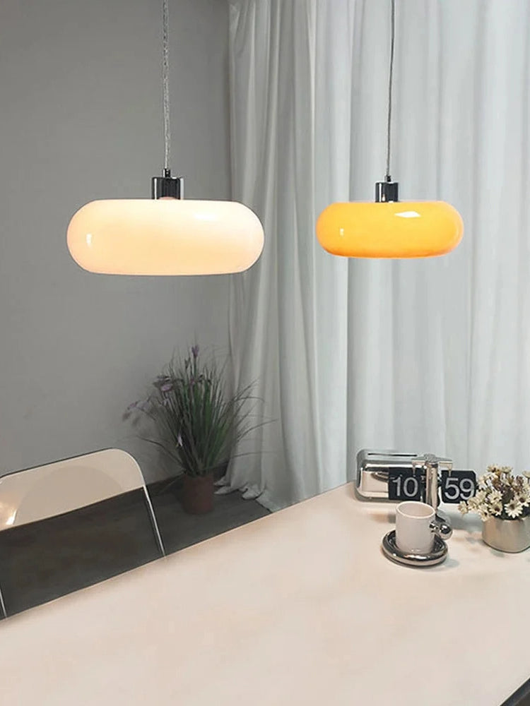 Nordic Metal Bauhaus Glass Pendant Lamp | Souliia