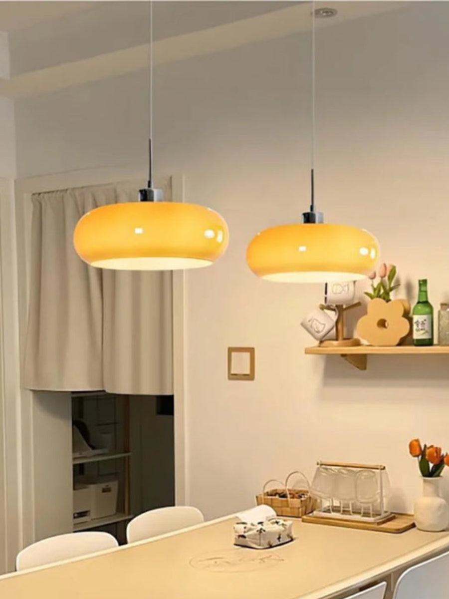 Nordic Metal Bauhaus Glass Pendant Lamp | Souliia
