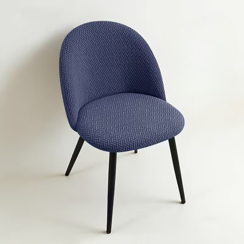 Flexora Modern Stretch Chair Covers — Elastic Hem, Fitted Design
