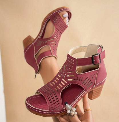 Sandales Évidées Chic
