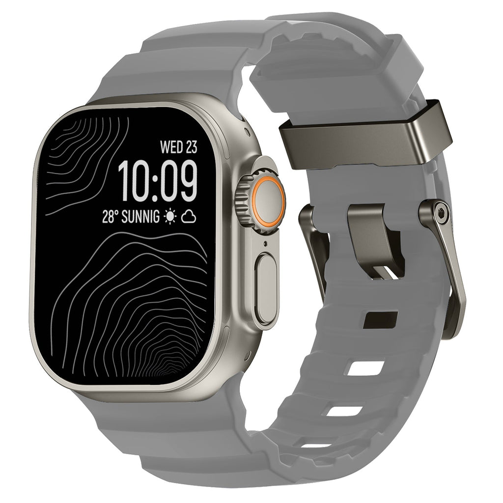 SummitFlex Silicone Strap for Apple Watch — High Tensile Strength Band