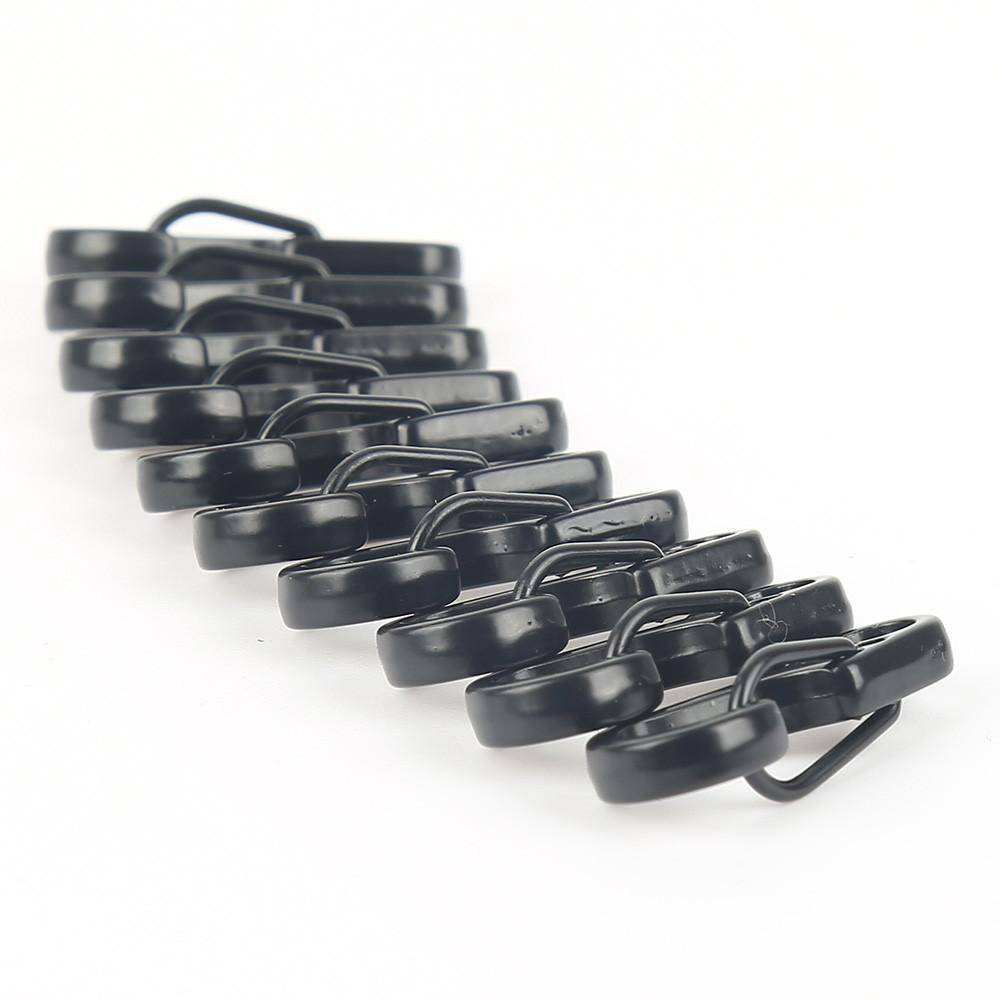 Set of 10 Mini Spring Clasps and Climbing Carabiners for Backpacks - Souliia