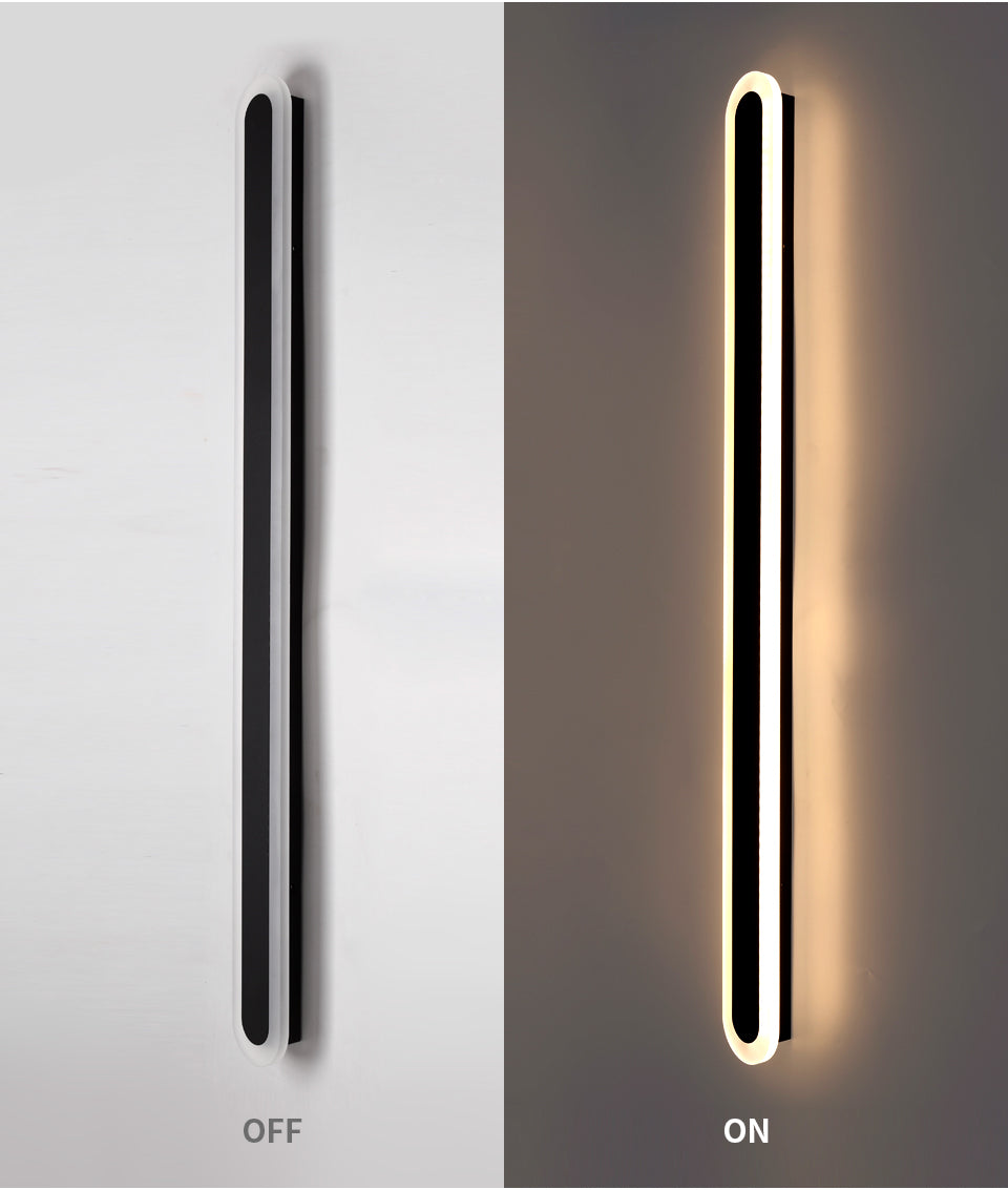 SolaraGuard Outdoor LED Wall Light — IP65 Waterproof, Integrated Motion Sensor