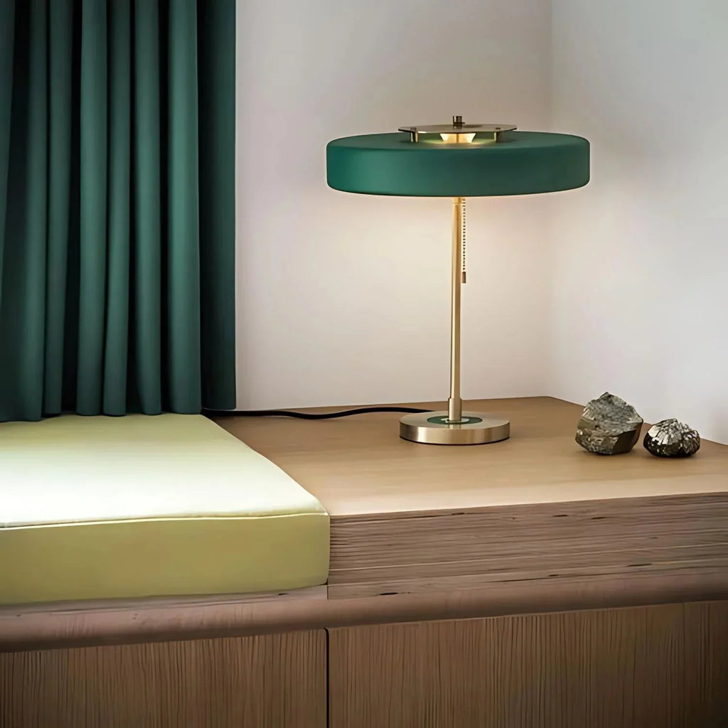 Radiant Tower of Light Minimalist Metal Table Lamp | Souliia