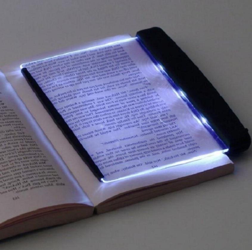 Premium Flat Book Panel Reading Light — Eye-Friendly Night Lamp