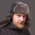 Cappello da sci aviator in ecopelliccia soffice — Copertura invernale completa con paraorecchie