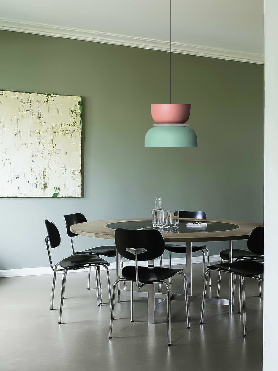 Macaron Acryl Bunte Schalenform Pendelleuchte | Souliia