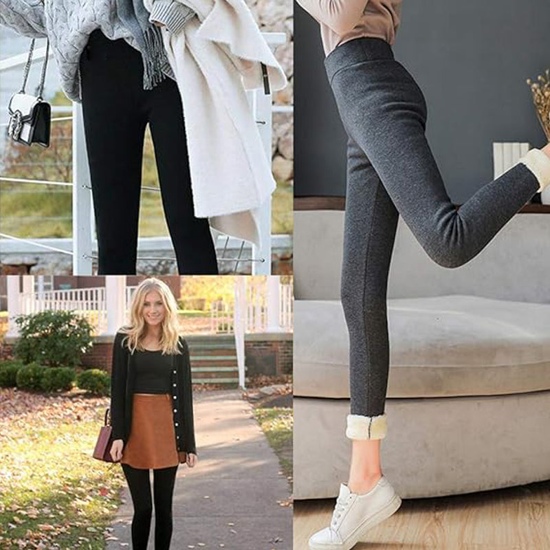 Warme Leggings – Bleiben Sie den ganzen Winter über gemütlich und schlank - Souliia