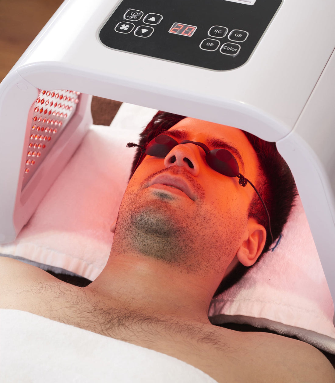 Seven-Color LED Light Therapy Device for Skin Renewal - Souliia