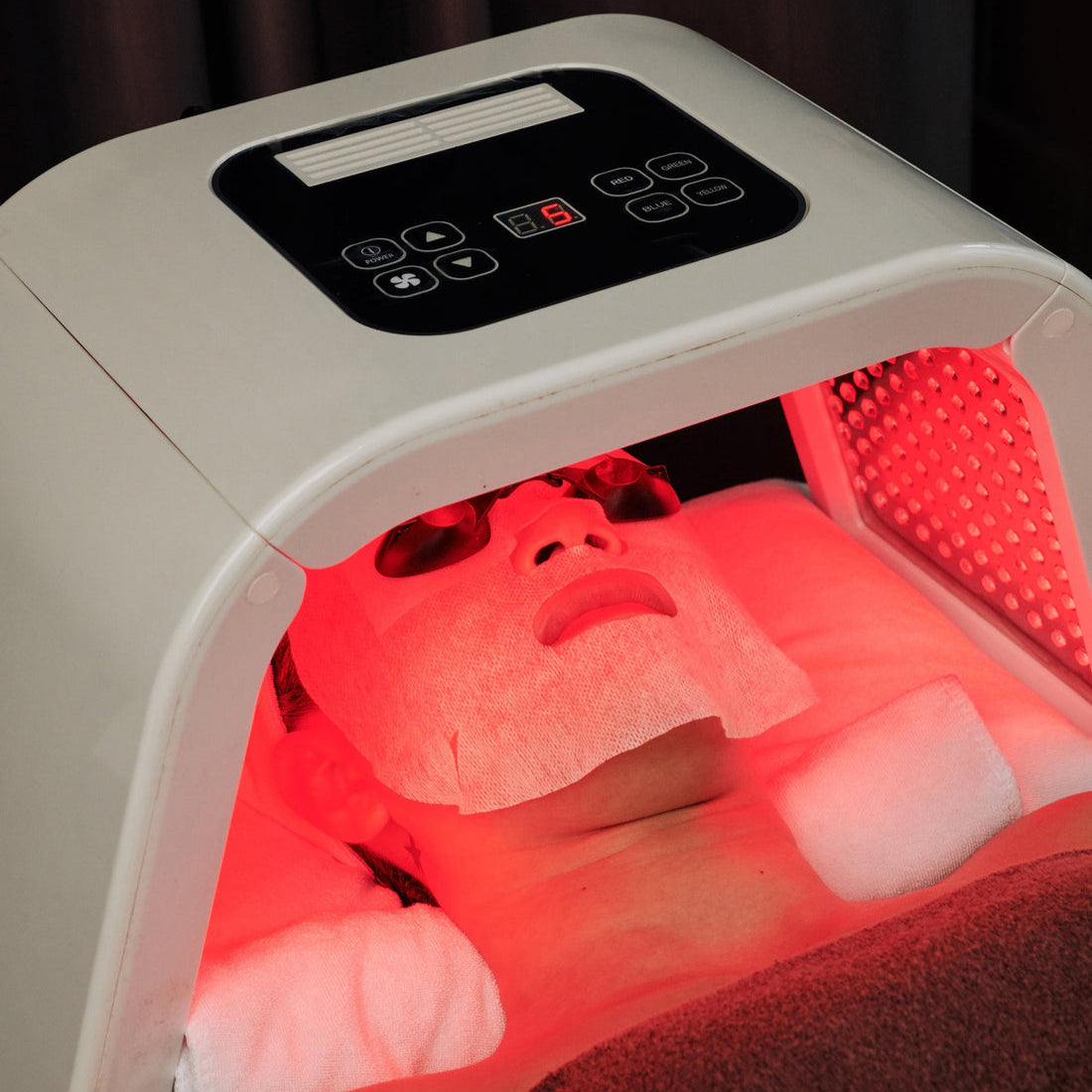 Seven-Color LED Light Therapy Device for Skin Renewal - Souliia
