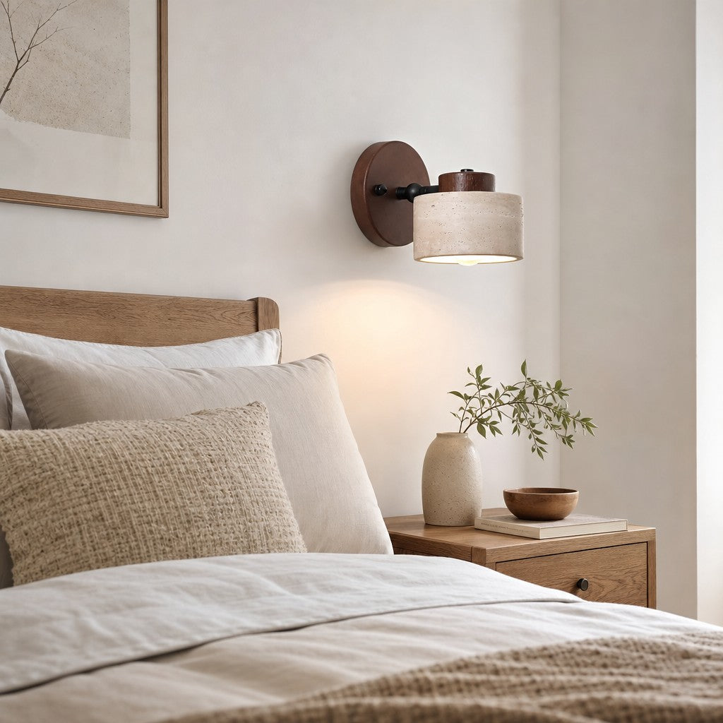 Travira Minimalist Wall Lamp – Soft Ambient Accent Light for Hallway and Living Room | Souliia