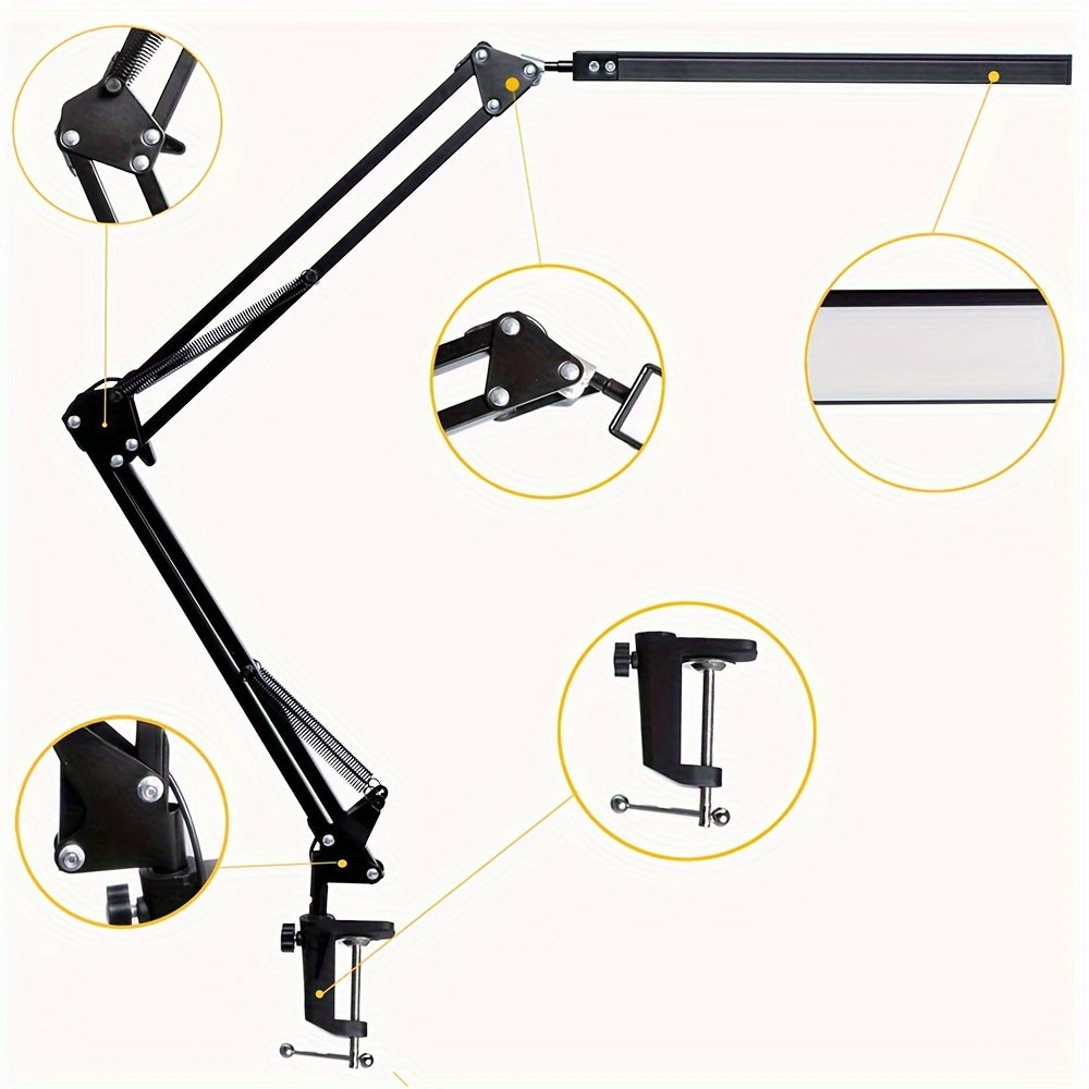 Flexiglow Clip-On LED Lamp — 10 Brightness Levels, 3 Color Temperatures