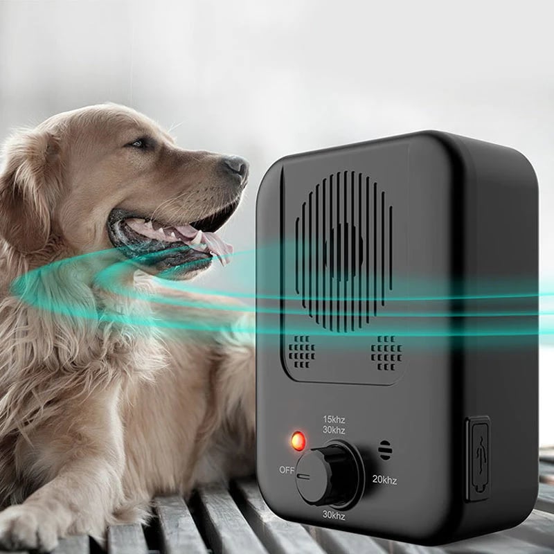 Ultrasonic Bark Control Device for Home and Garden – SilentGuard - Souliia