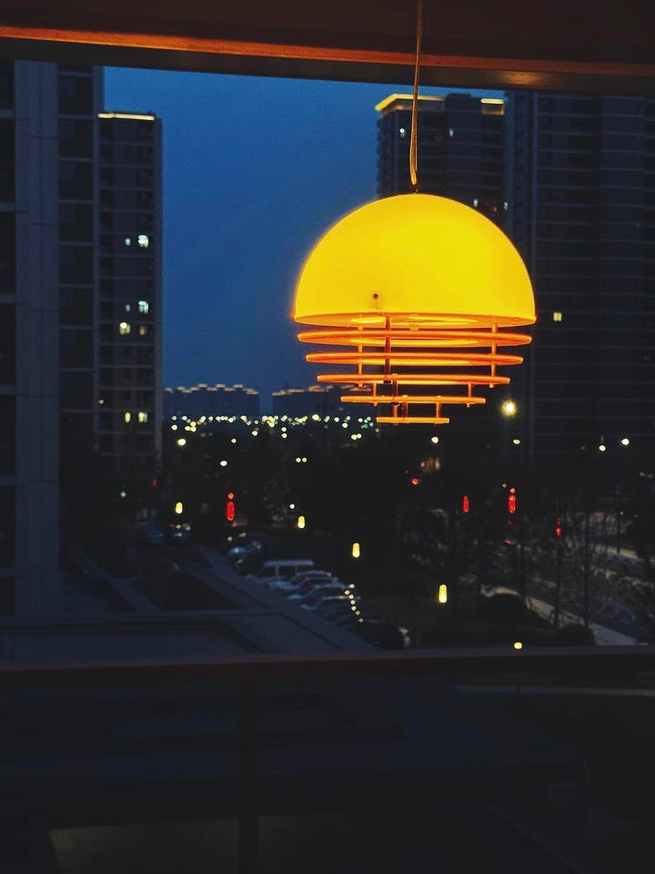 Sunset Pendelleuchte – Emotionale Stimmungsleuchte im Bauhaus-Design - AFTERGLOW S1 | Souliia