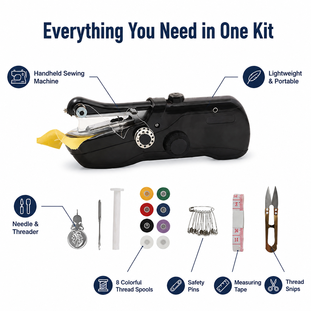 SewSwift — Unleash Your Creativity Anywhere with Effortless, Precise Stitching - Souliia