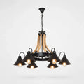 Rustic Farmhouse Rope Chandelier | Souliia