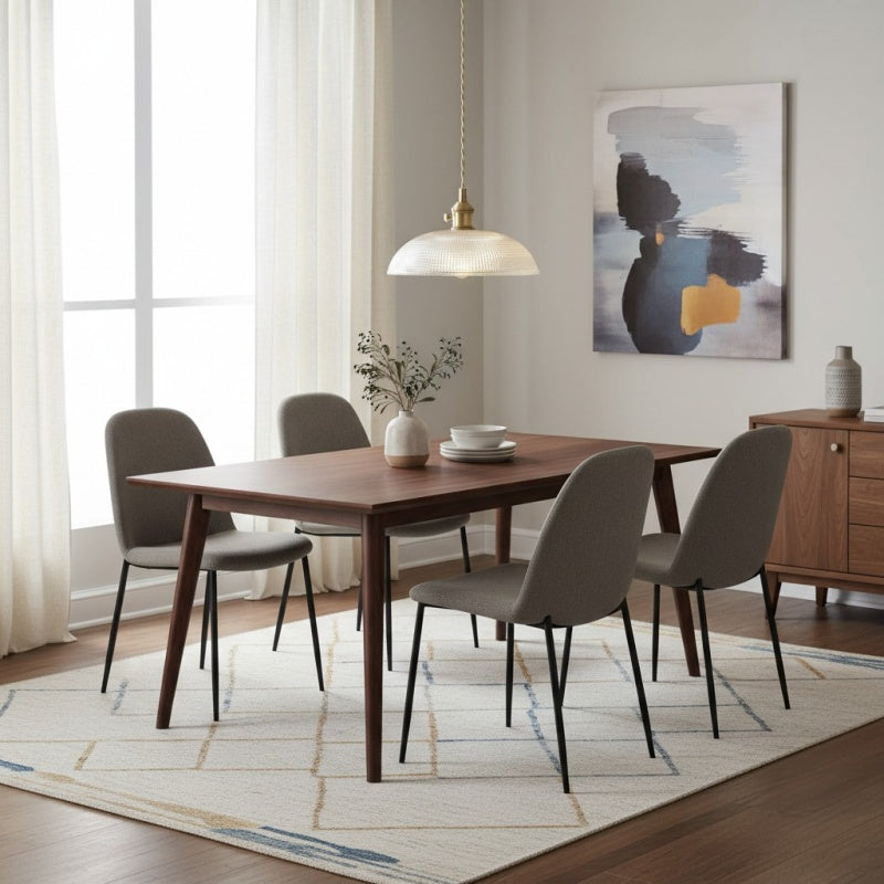 Solrib Gerippte Schalen-Pendelleuchte - Vintage-Glasleuchte für Esszimmer | Souliia