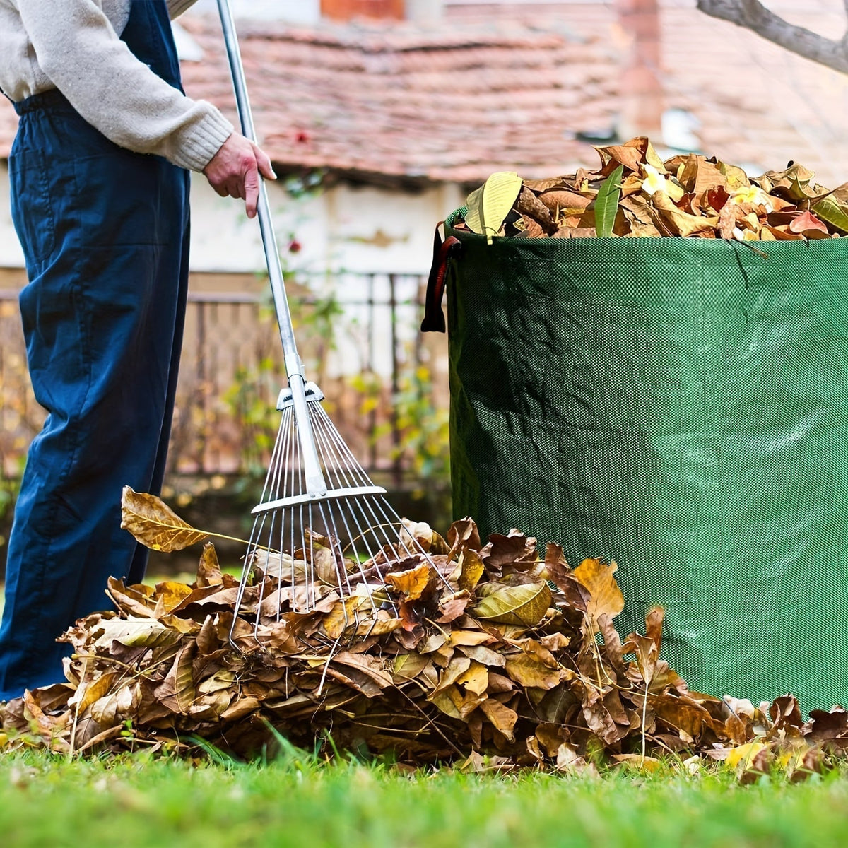 YardFlex Heavy-Duty Garden Bag — 120L Capacity, Reinforced Carry Handles