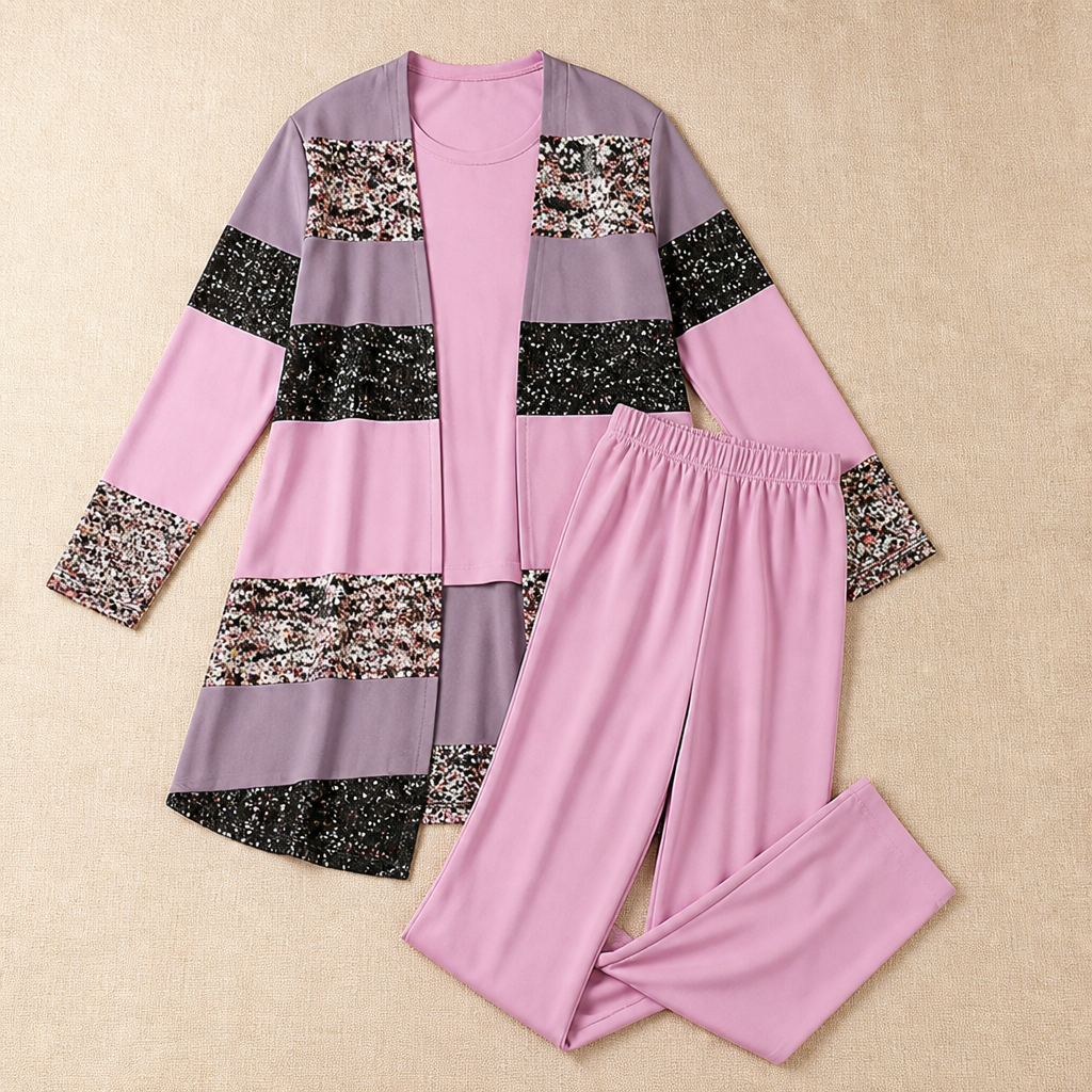 VeroLuxe 3-Piece Set — Glide Through Your Day in Effortless Comfort and Confidence - Souliia