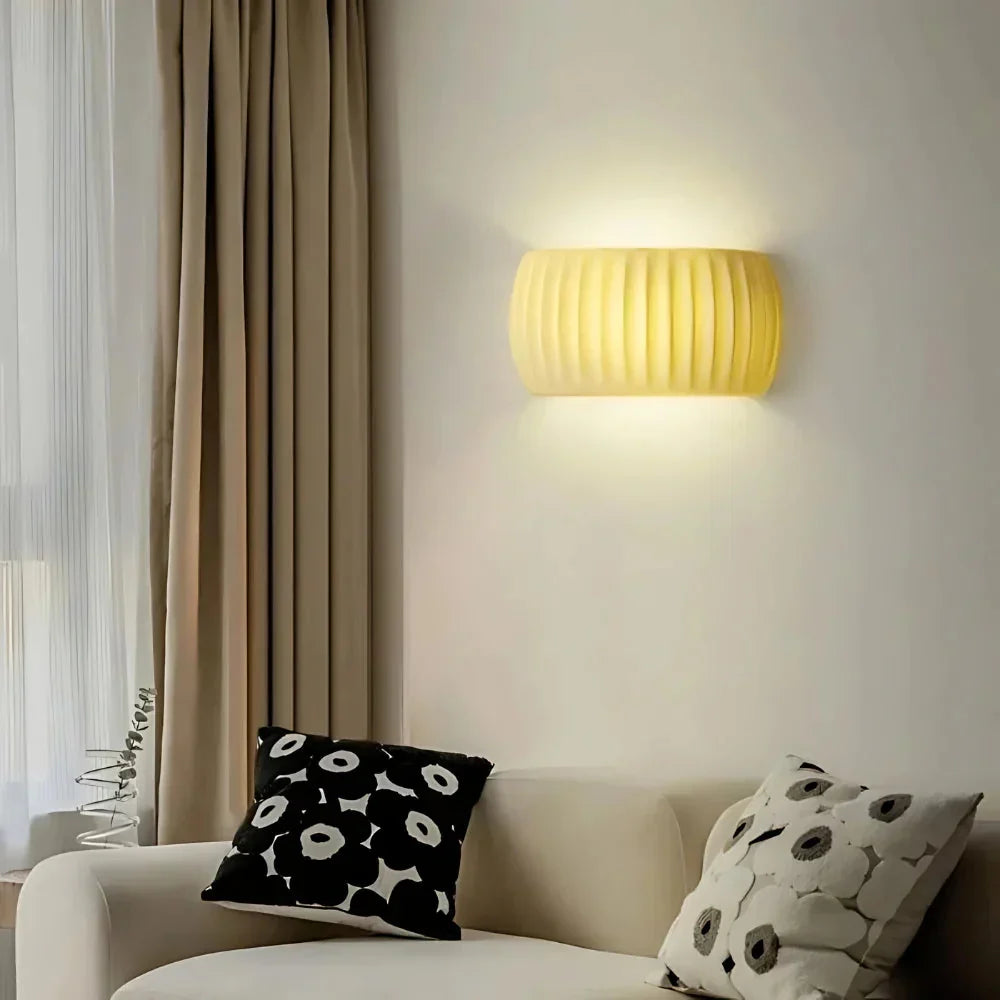 The Sun of Art Deco Resin Wall Light | Souliia