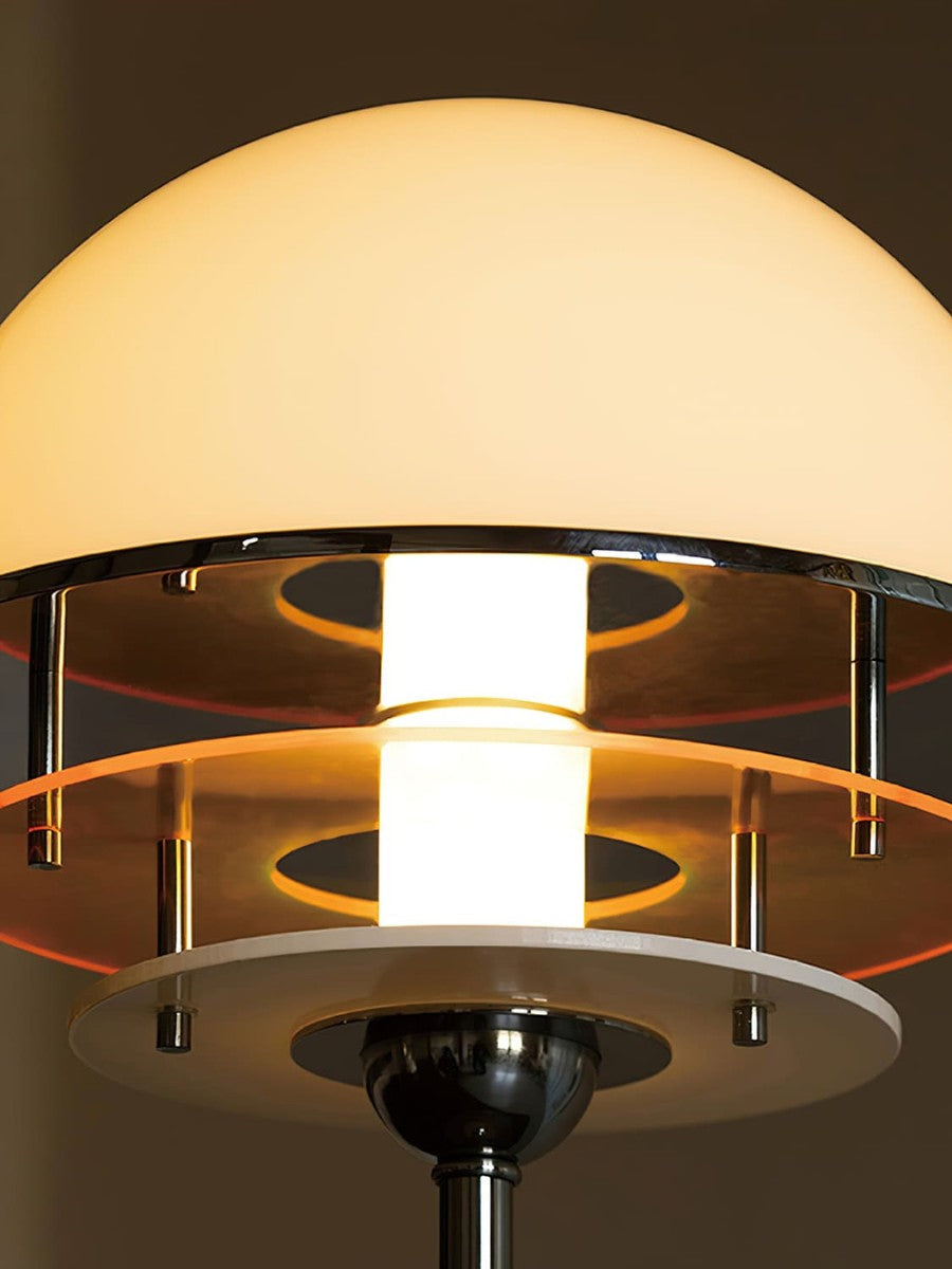 Sunset Bauhaus Vintage Stil Acryl Sonnenuntergang Tischlampe - AFTERGLOW S2 | Souliia