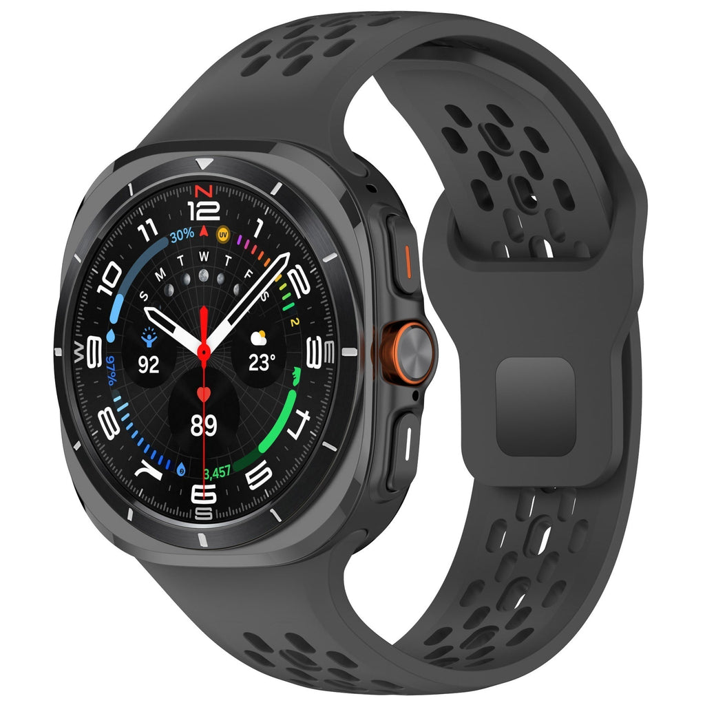 AeroFlex Silicone Sport Band — Durable Flexible Strap For Galaxy Watch7 Ultra 47mm