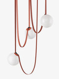 Lampada a sospensione modulare con design scultoreo a forma di cintura | Souliia
