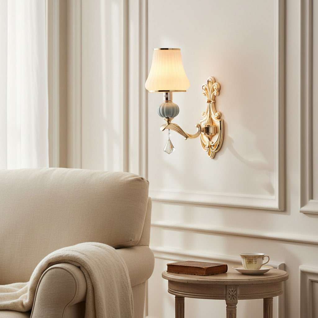 Sylvion Artistic Minimalist Wall Lamp – Sculptural Bedroom and Restaurant Wall Sconce Lighting | Souliia