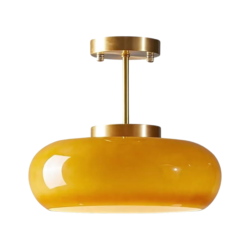 Shard Nordische Messing-Glas-Pendelleuchte | Souliia