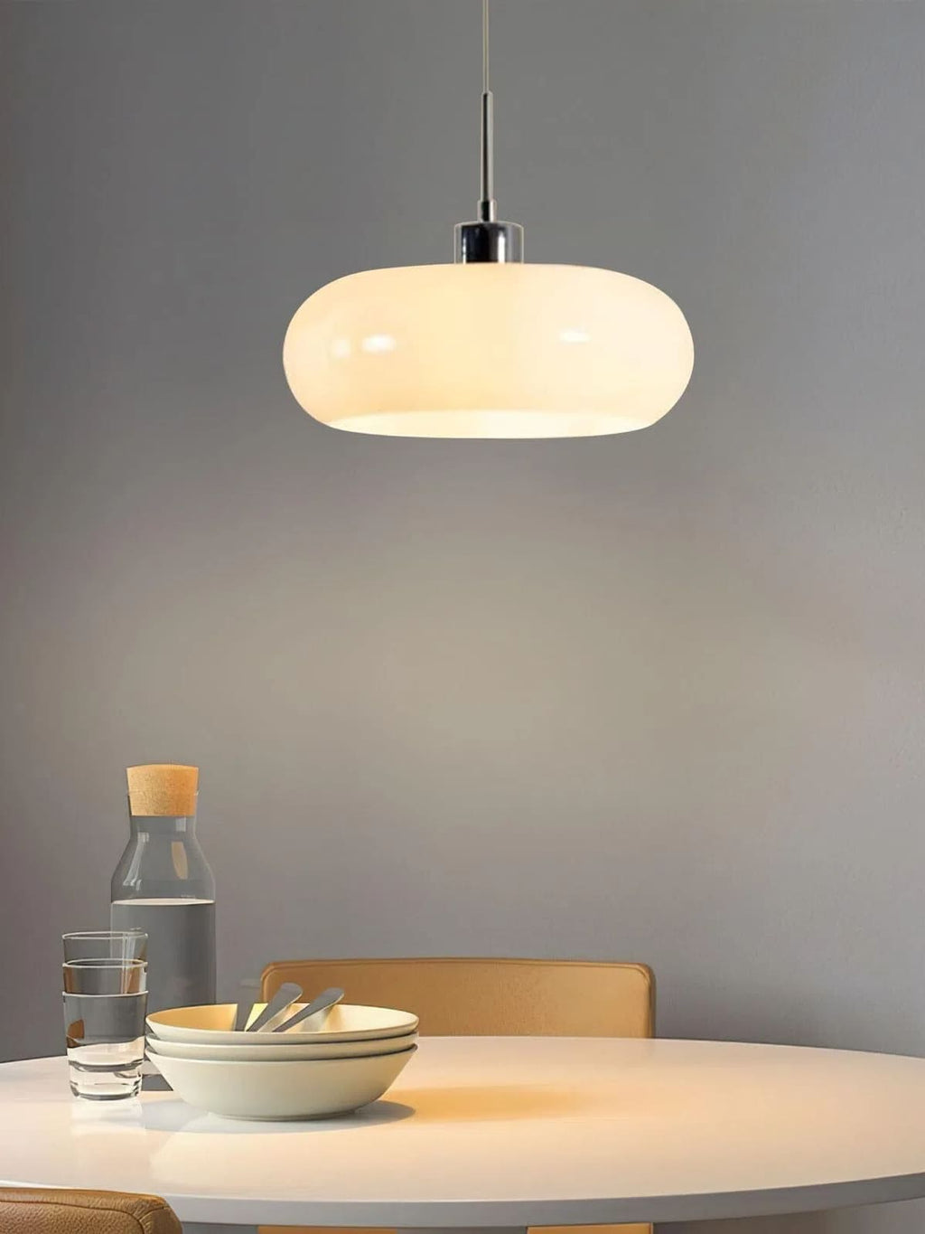 Nordic Metal Bauhaus Glass Pendant Lamp | Souliia
