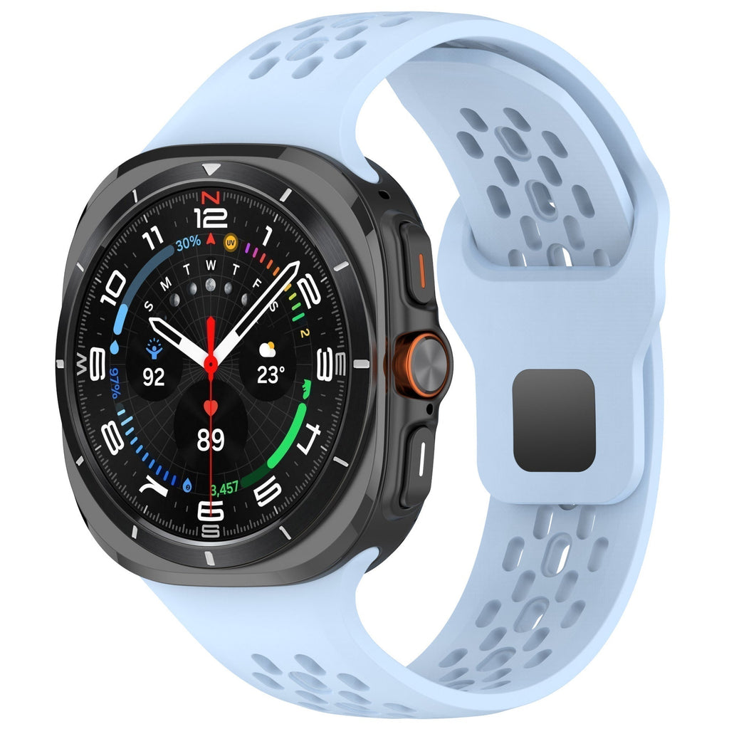 AeroFlex Silicone Sport Band — Durable Flexible Strap For Galaxy Watch7 Ultra 47mm