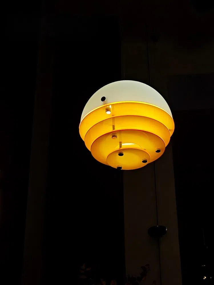 Sunset Pendelleuchte – Emotionale Stimmungsleuchte im Bauhaus-Design - AFTERGLOW S1 | Souliia