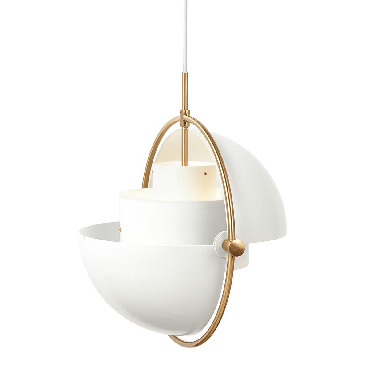 Multiva Sculptural Pendant Light – Adjustable Chandelier in Danish Modern Style for Dining Areas N18 | Souliia