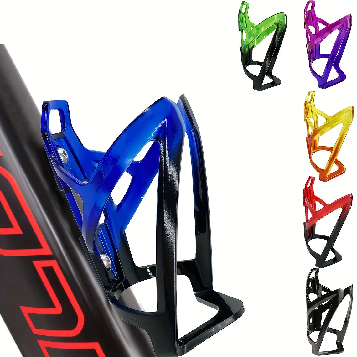 HydroVault Ultralight Plastic Bottle Cage — Secure Grip, Crack-Resistant Design