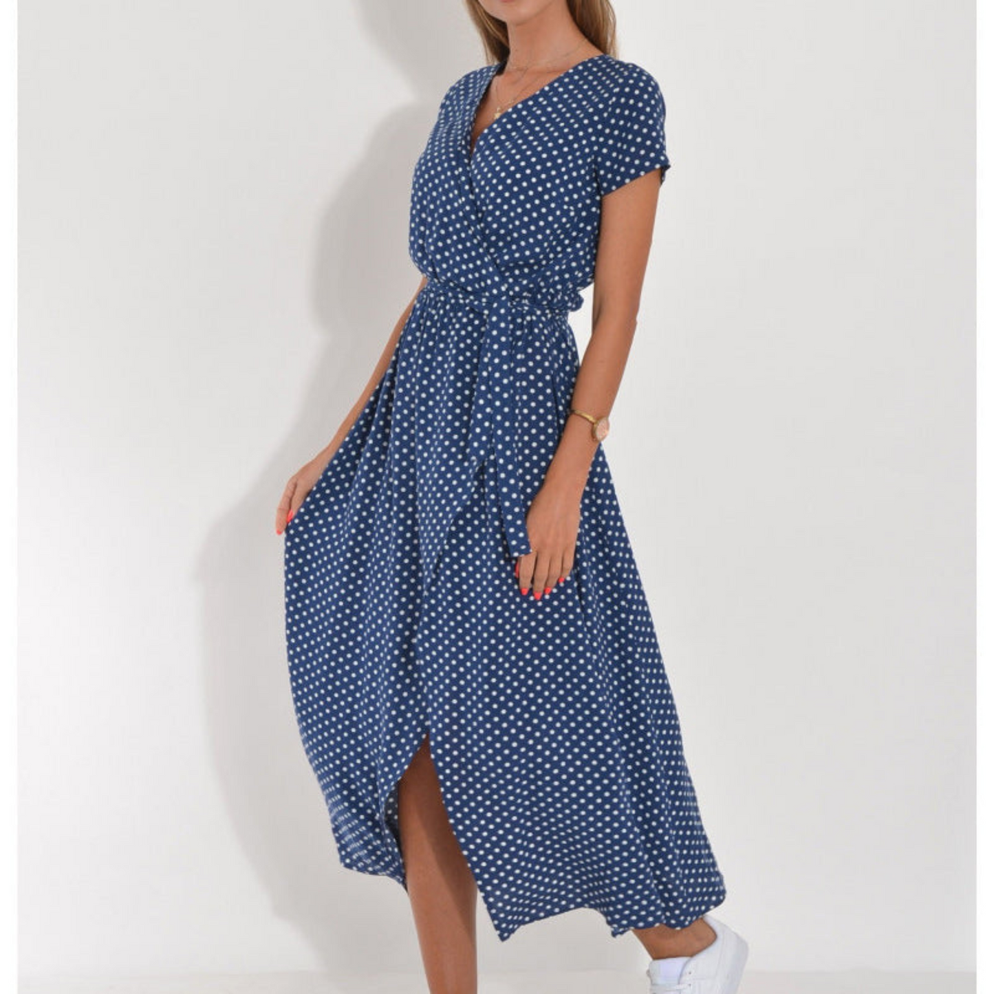 Robe de plage imprimée et tendance pour femme